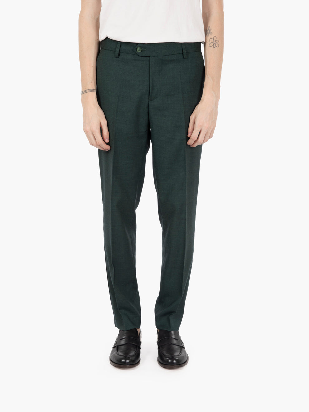 Samoa Green Double Breasted Suit