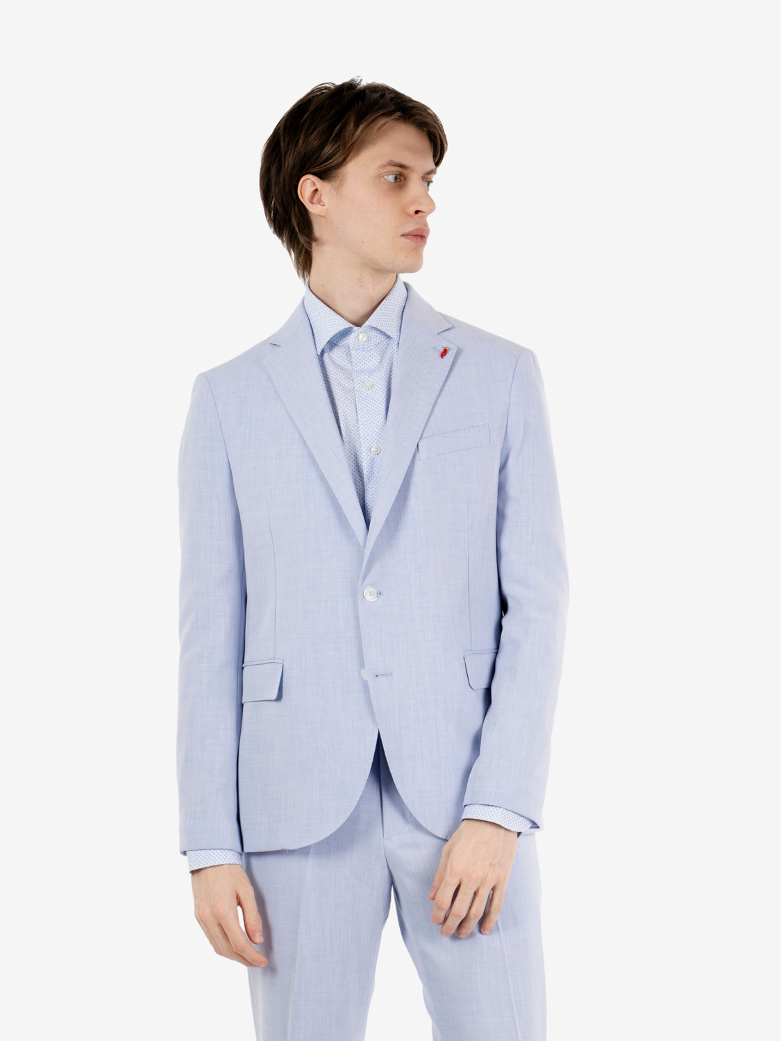 COLLODI-AB7200_CIELO SINGLE-BREASTED SKY BLUE SUIT