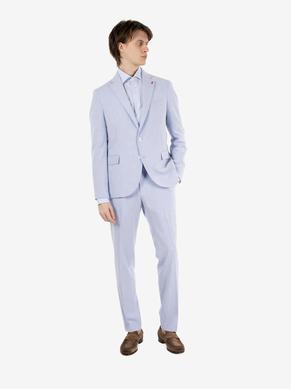 COLLODI-AB7200_CIELO SINGLE-BREASTED SKY BLUE SUIT