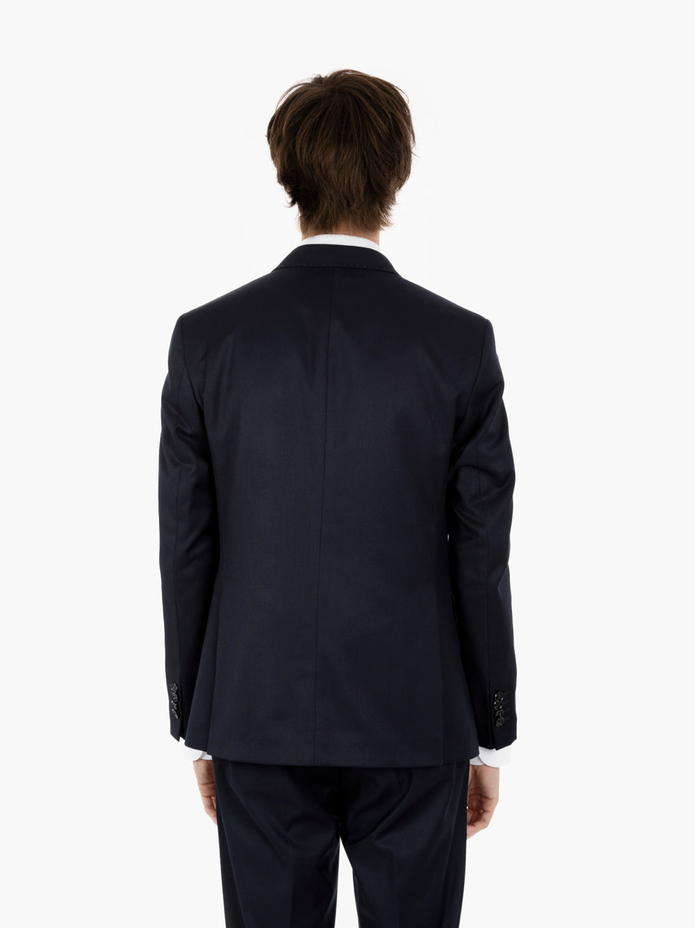 Abito Texas con gilet blu