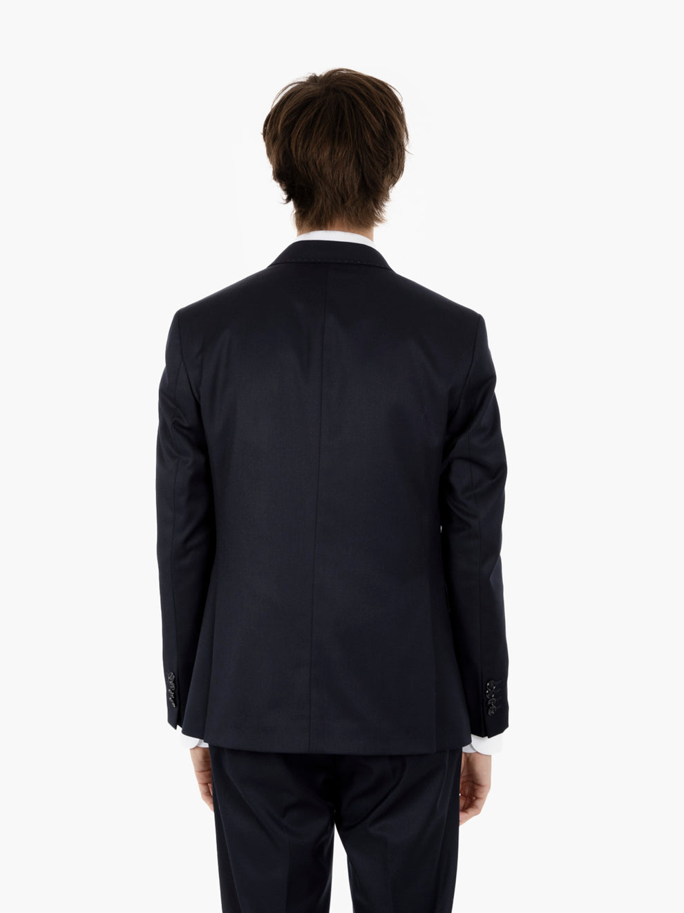 Abito Texas con gilet blu