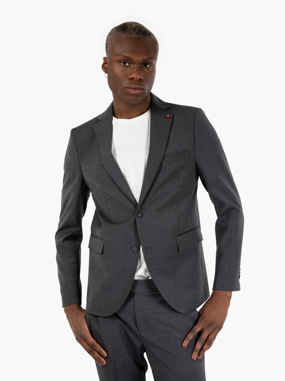 Zante Single Breasted Anthracite Suit