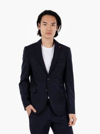 Abito Zante monopetto blu navy