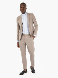 Abito Zante monopetto sabbia