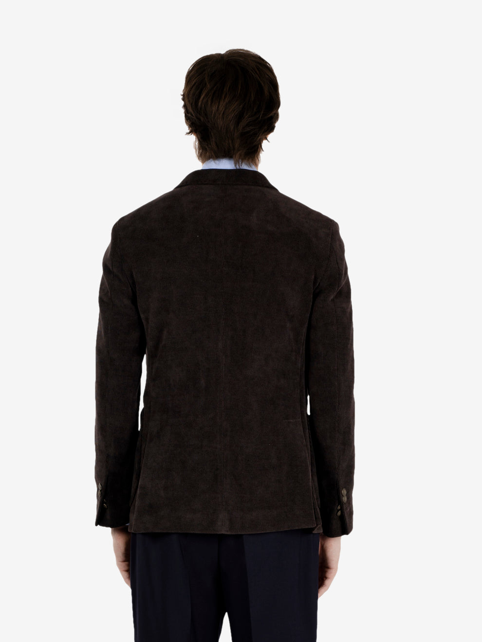 Arcano dark brown corduroy blazer