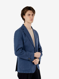 Blazer monopetto Tasso indaco