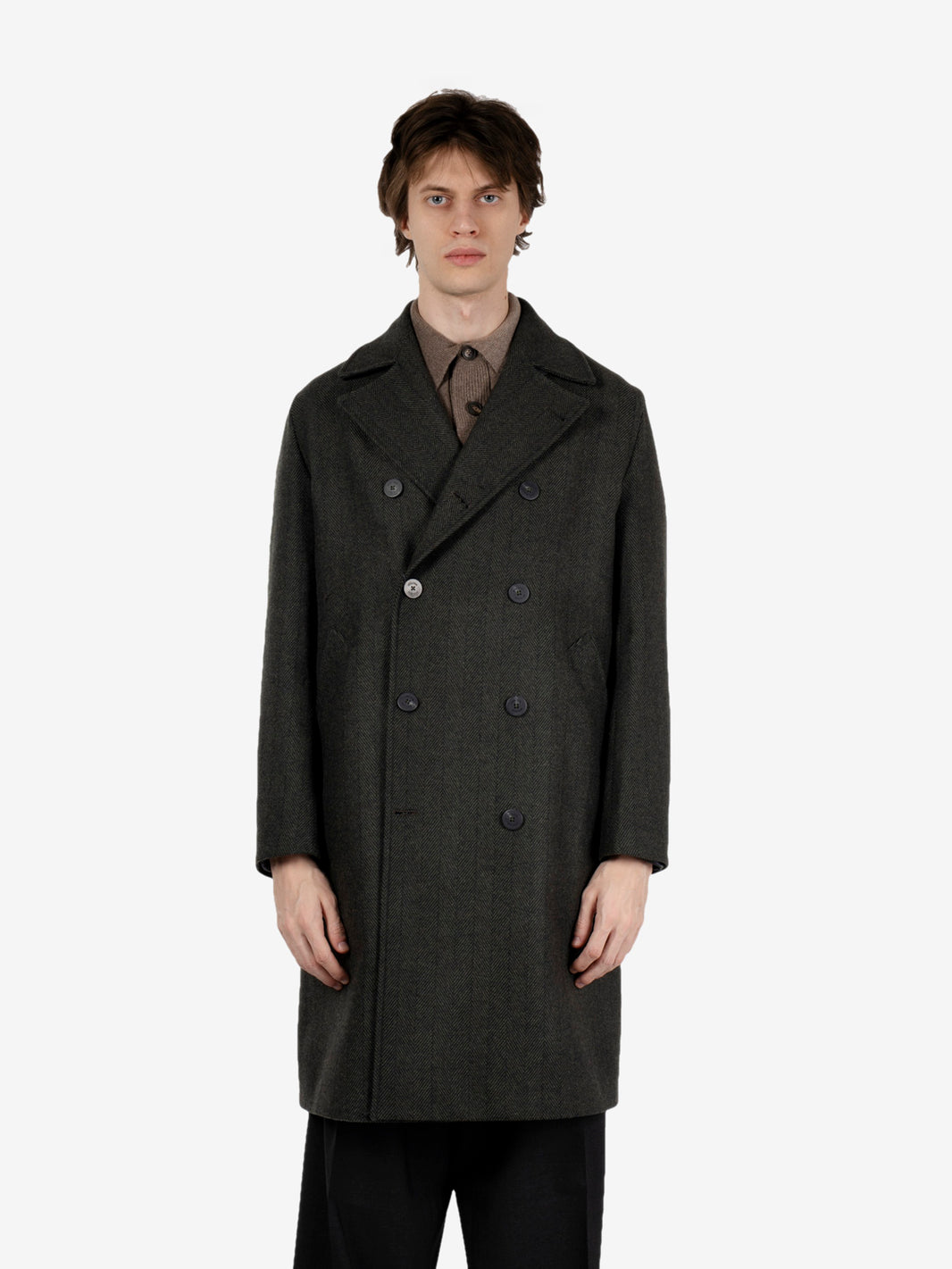 Army spined raglan coat