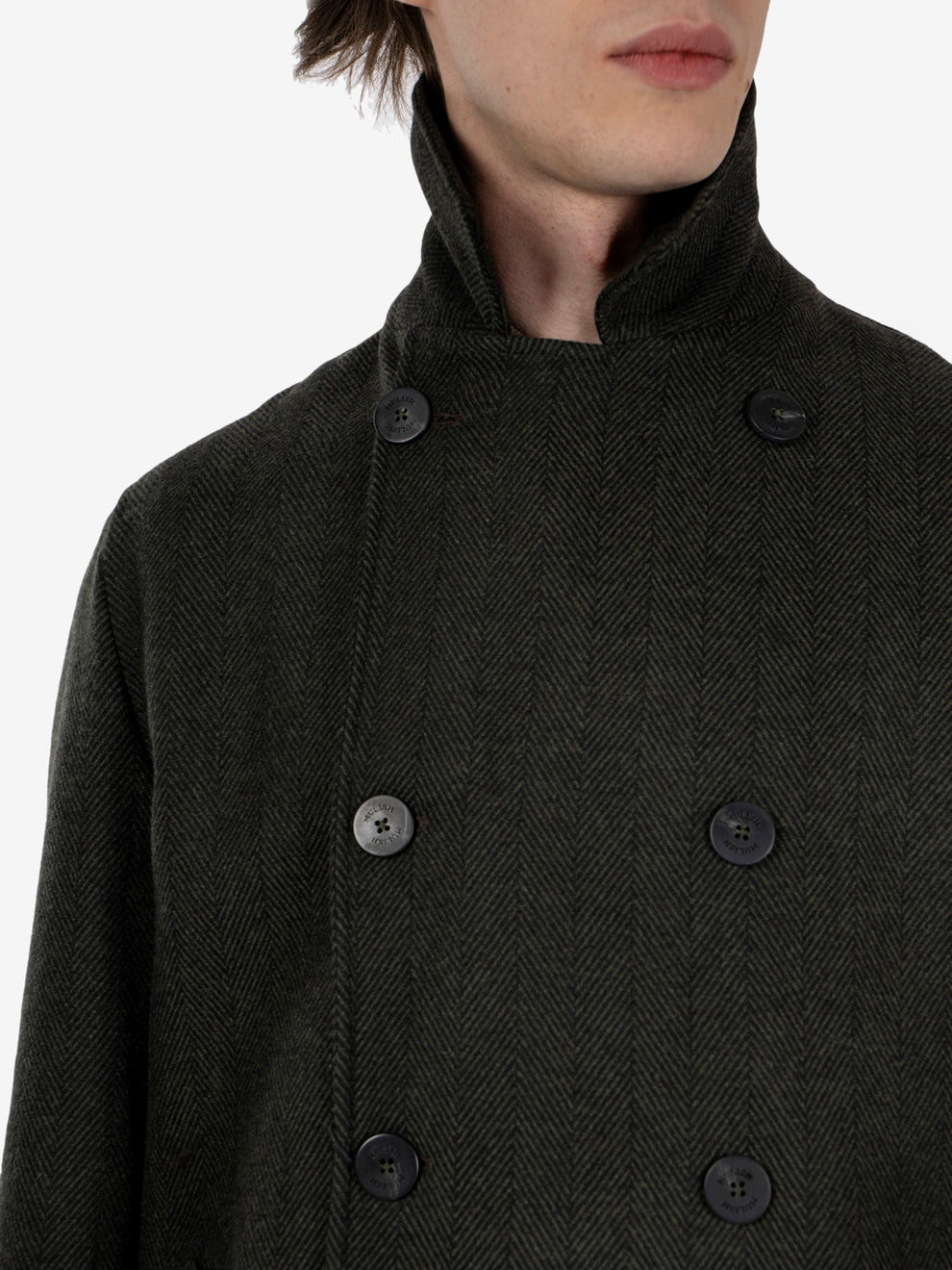 Army spined raglan coat