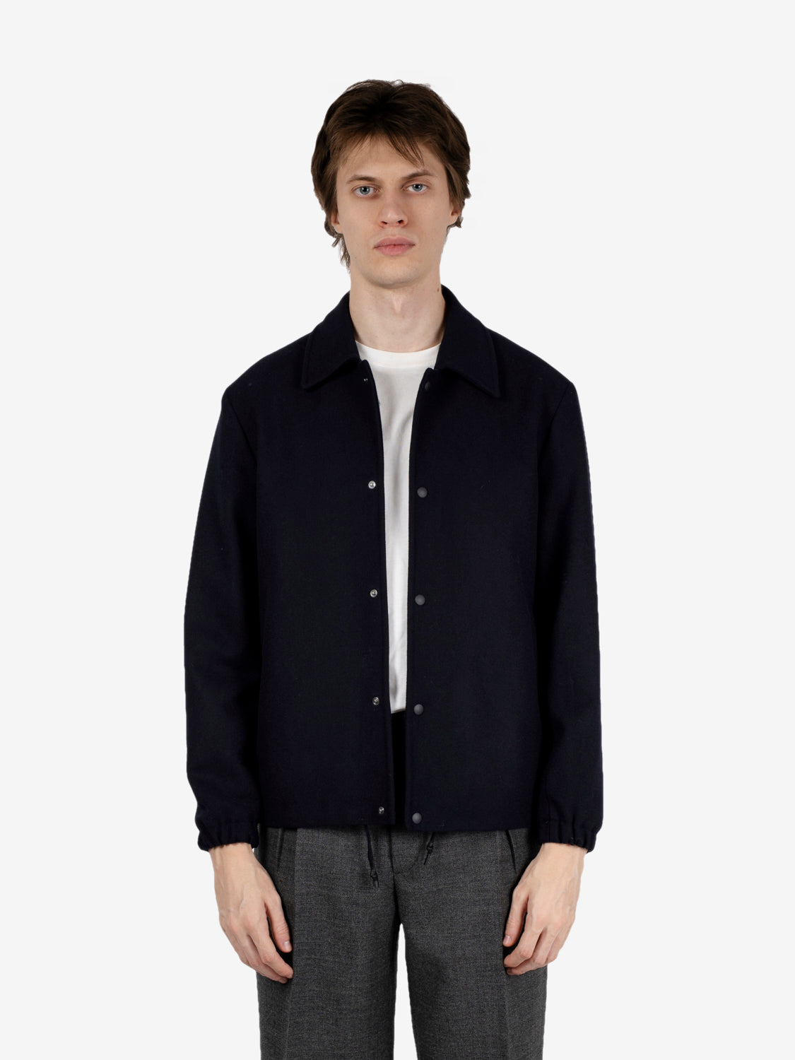 Blue wool Everest jacket