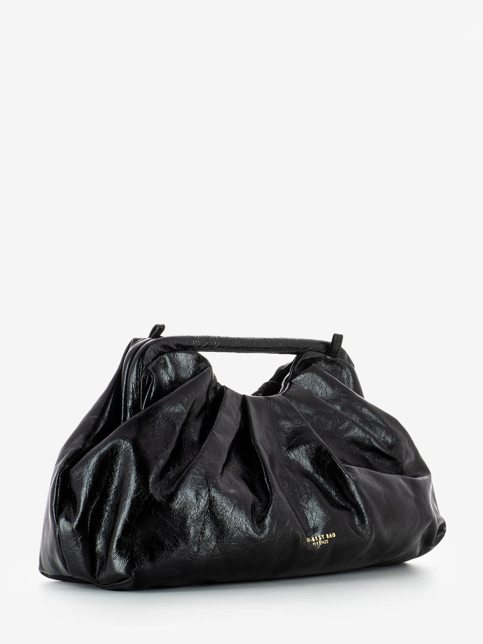 Borsa a mano in pelle nero