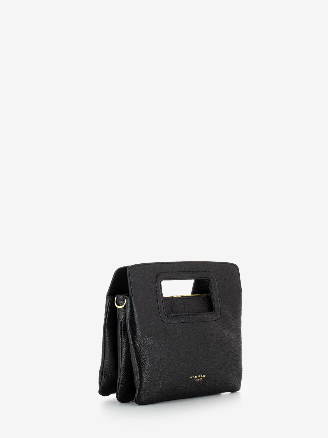 Borsa a mano small Viktoria in pelle nero