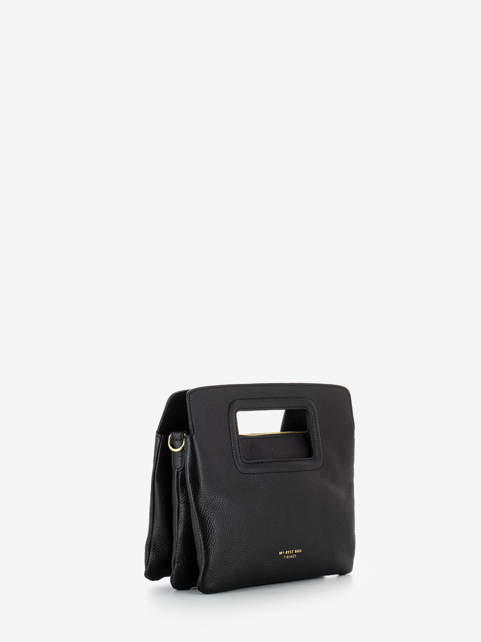 Borsa a mano small Viktoria in pelle nero