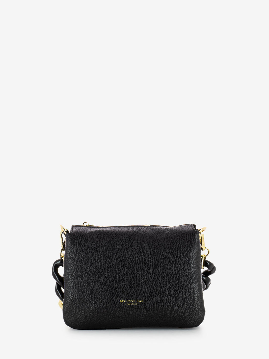 Borsa a spalla Shelly con catena nero