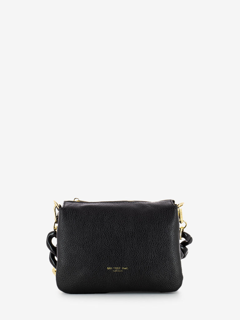 MY-BEST BAG - Borsa a spalla Shelly con catena nero