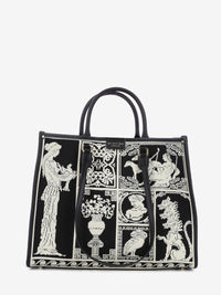 Borsa Atena Agora large black / white