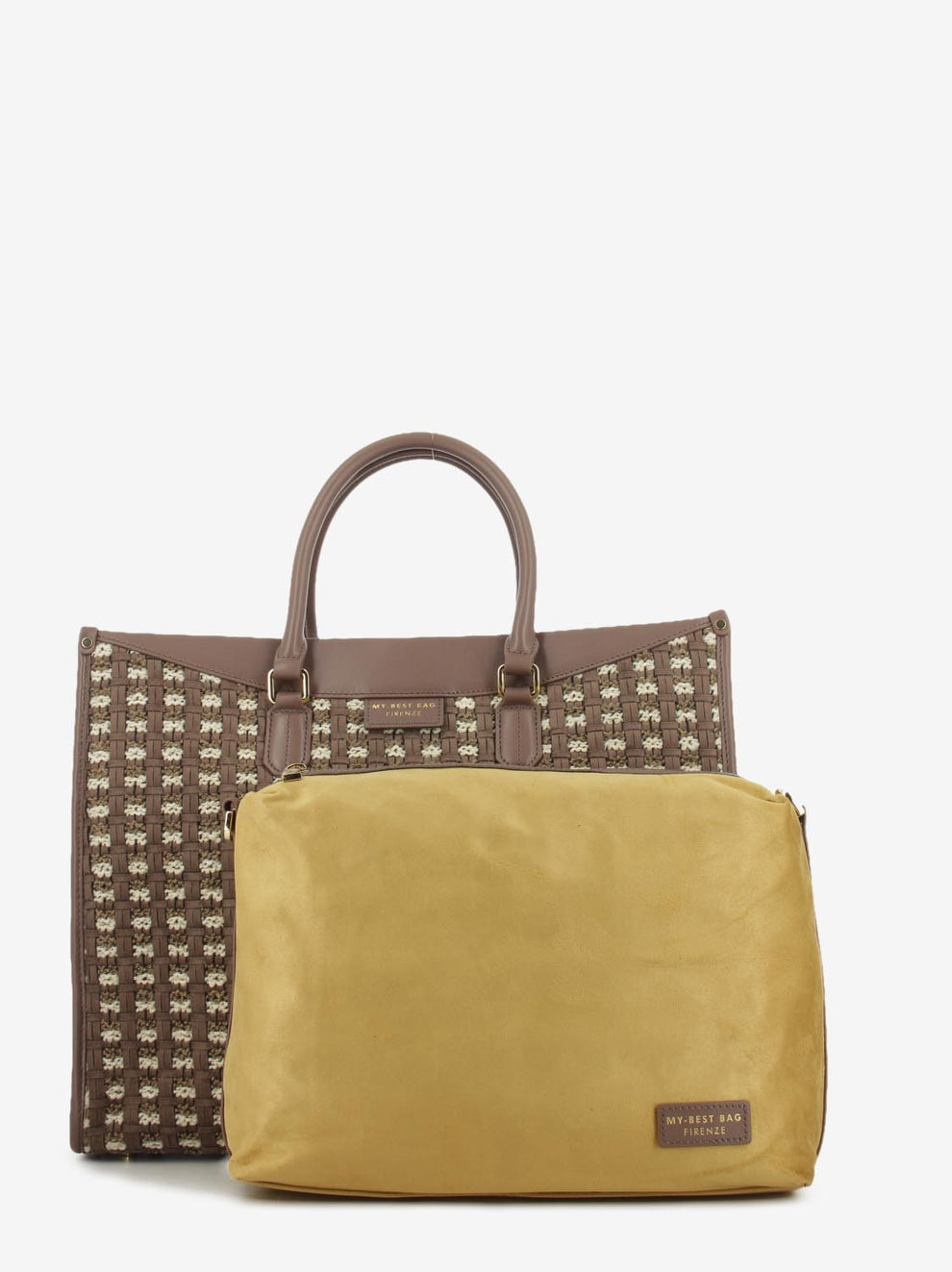 Borsa Atena Cozy L natural