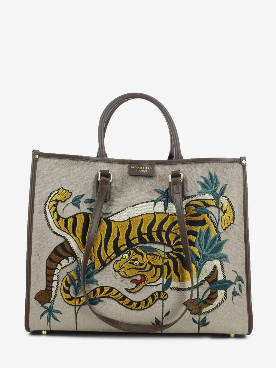 Borsa Atena Essence tiger velvet