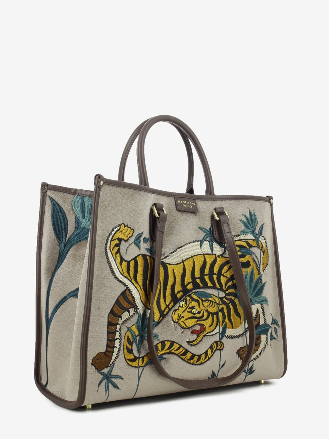 Borsa Atena Essence tiger velvet