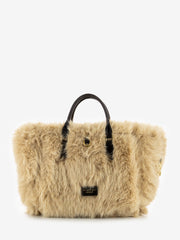 MY-BEST BAG - Borsa Atena Fur Reversibile chocolate