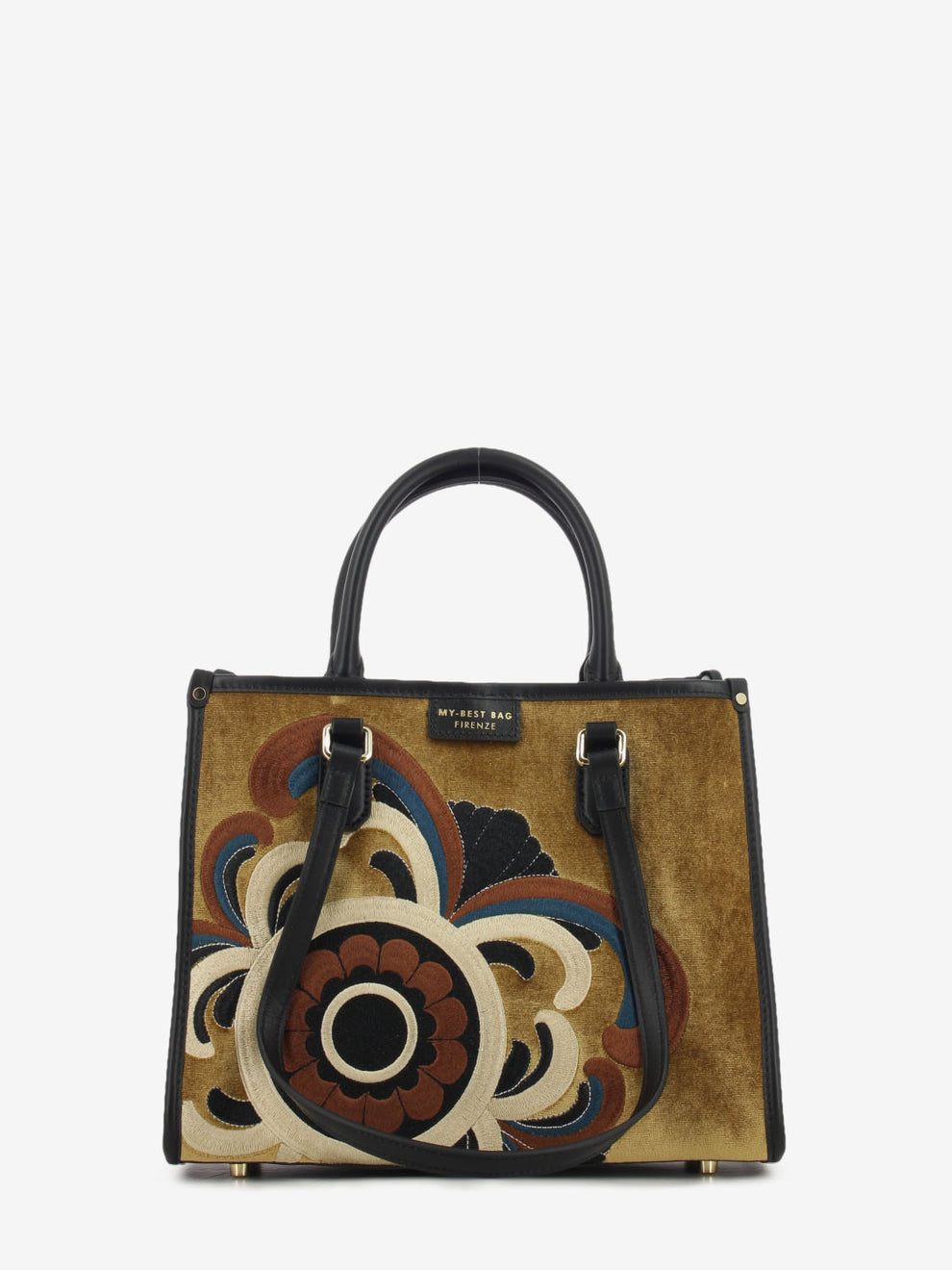 Borsa Atena mandala ocra