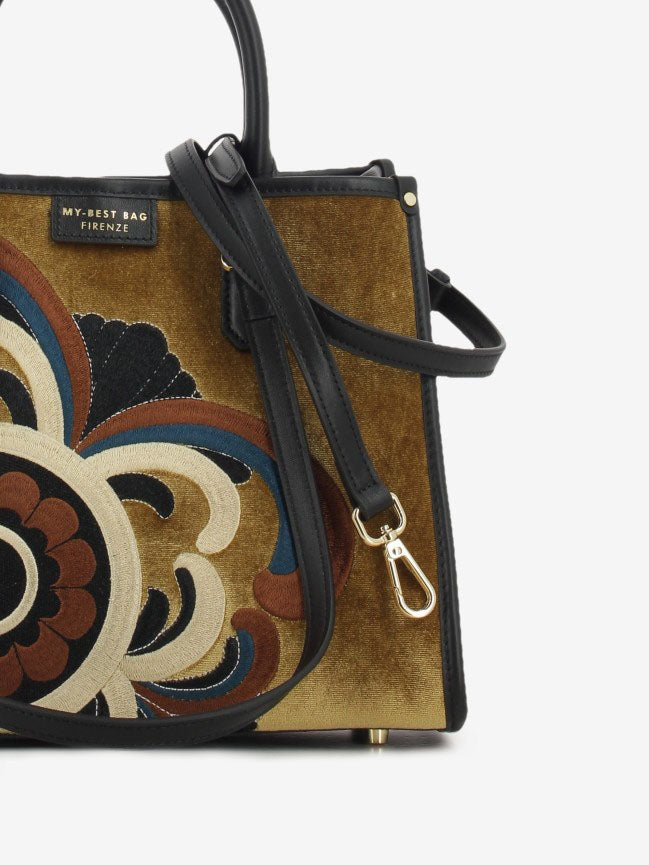 Borsa Atena mandala ocra