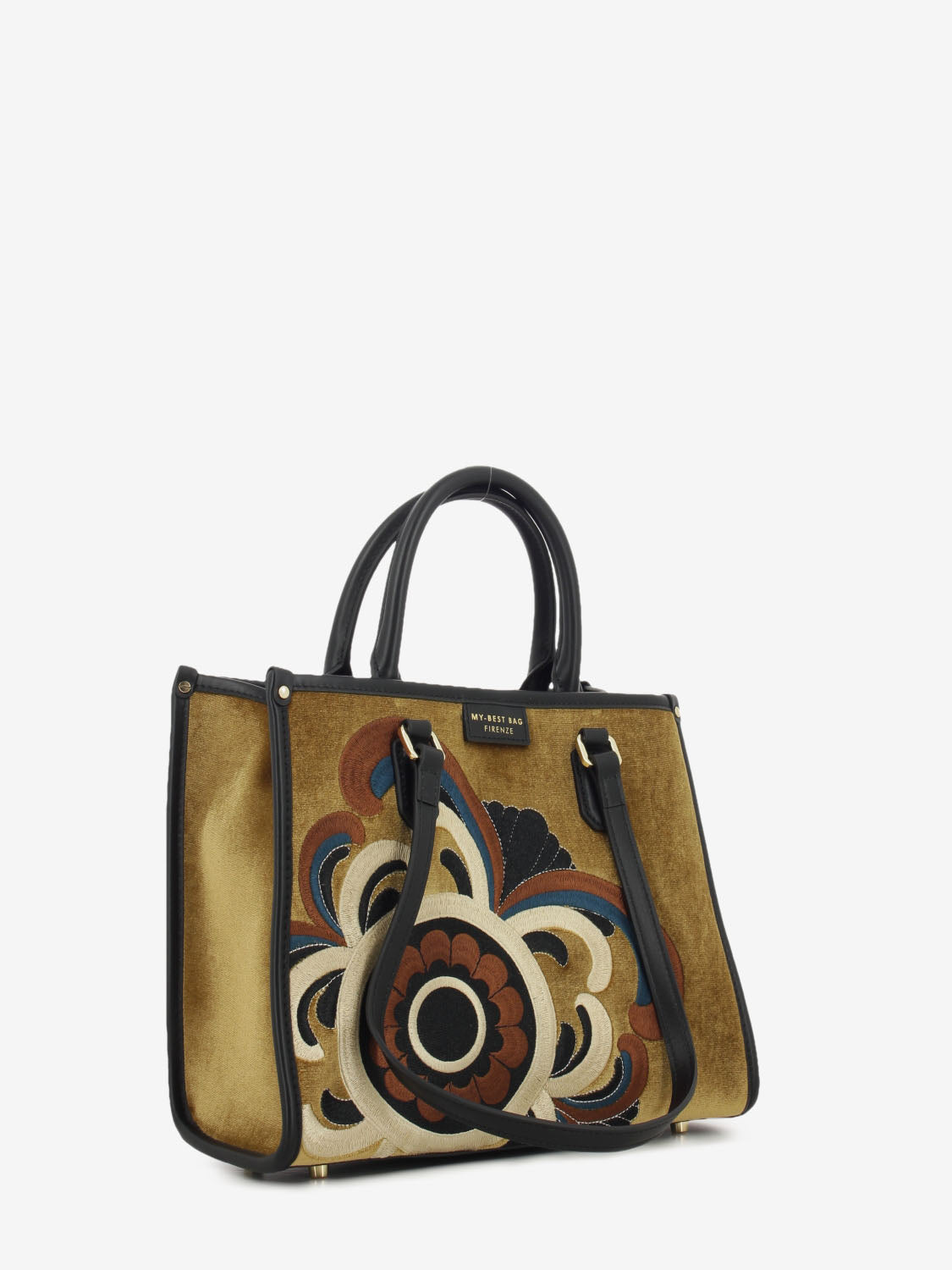 Borsa Atena mandala ocra
