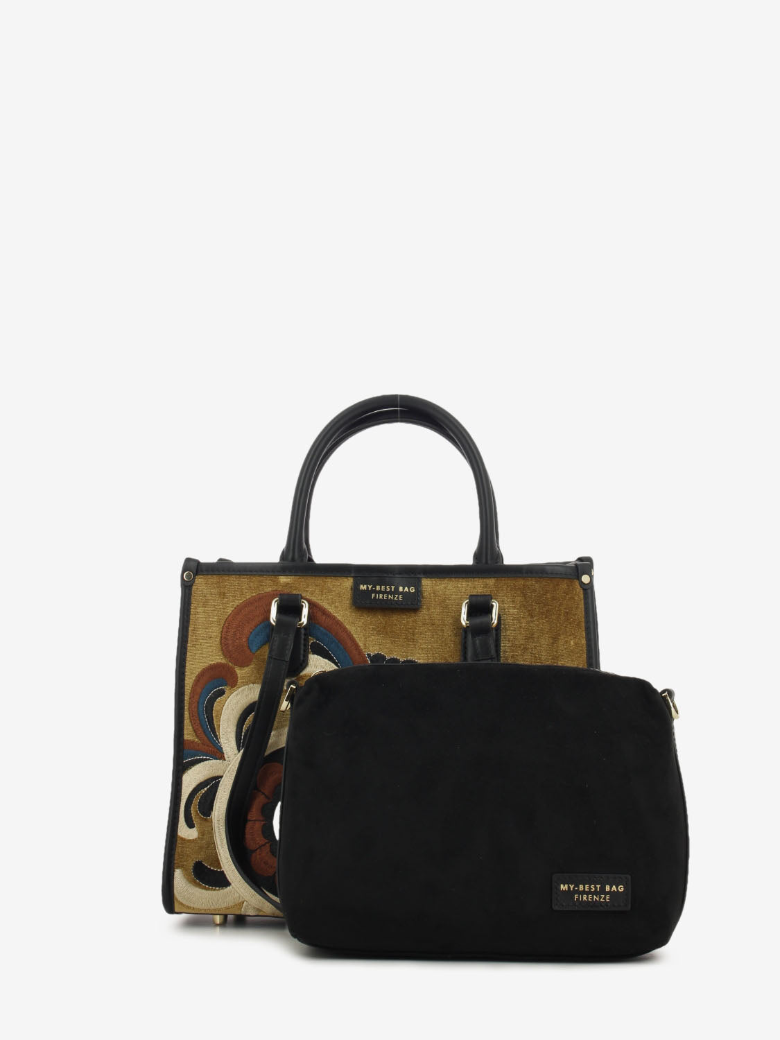 Borsa Atena mandala ocra