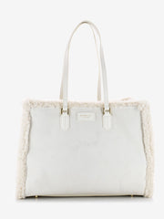 MY-BEST BAG - Borsa Atena Teddy Reversibile snow