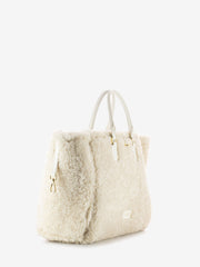 MY-BEST BAG - Borsa Atena Teddy Reversibile snow