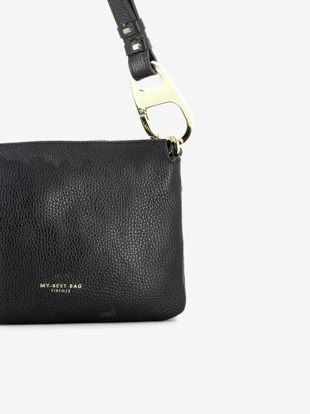 BLACK SHOULDER BAG 1020_NERO