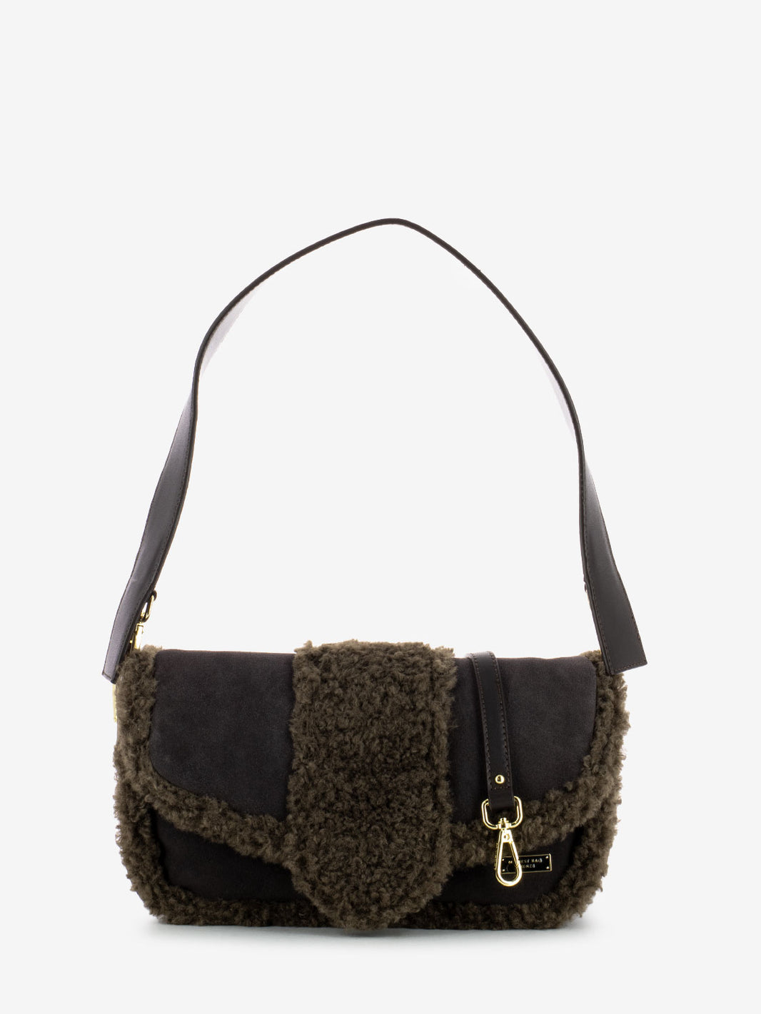 Chocolate fur bag