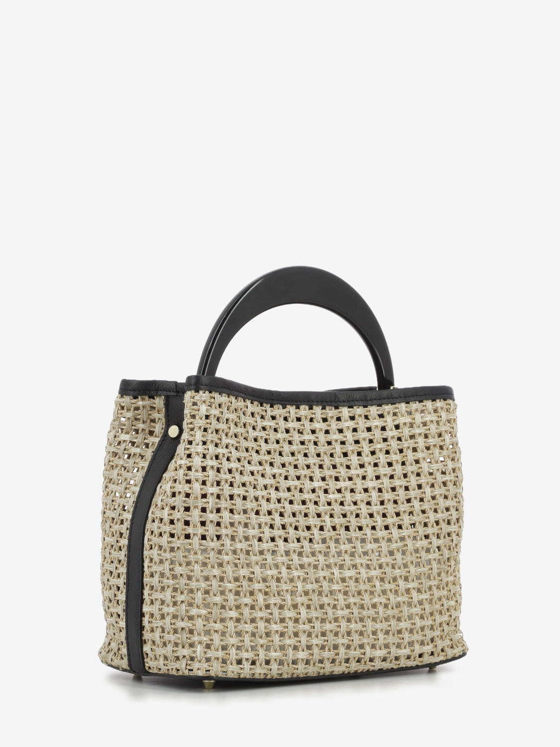 Borsa in raffia Ingrid Tabru natural