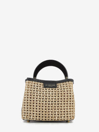 Borsa piccola in raffia natural