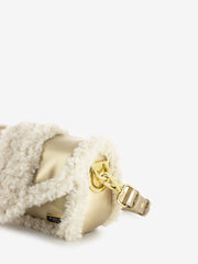 MY-BEST BAG - Borsa teddy in pelle gold