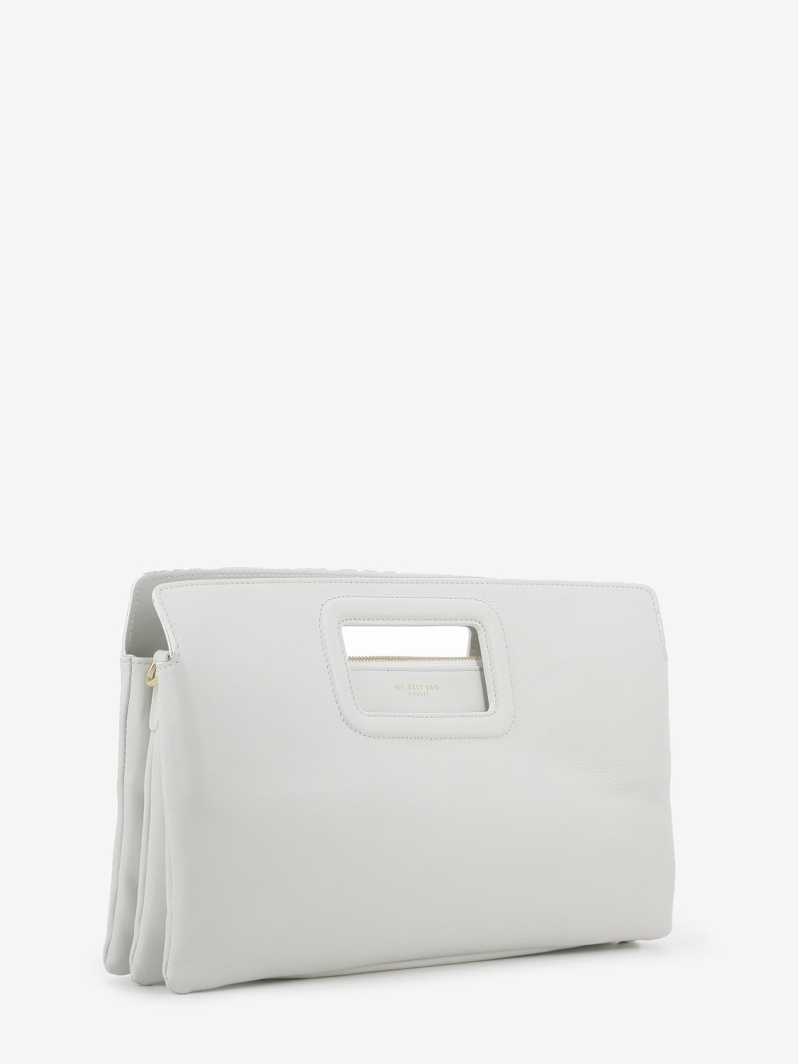 Borsa Viktoria in pelle large quarzo