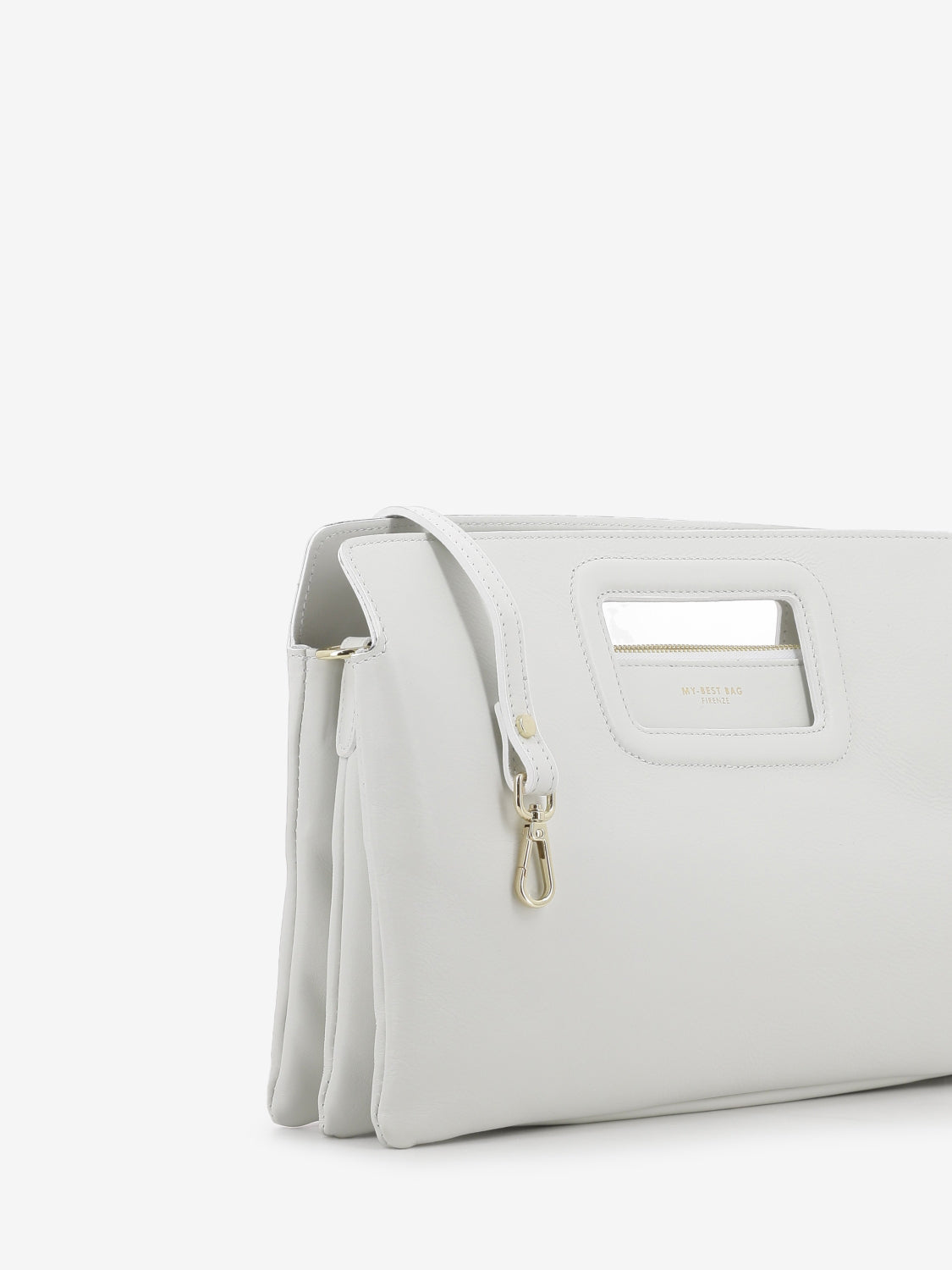 Borsa Viktoria in pelle large quarzo