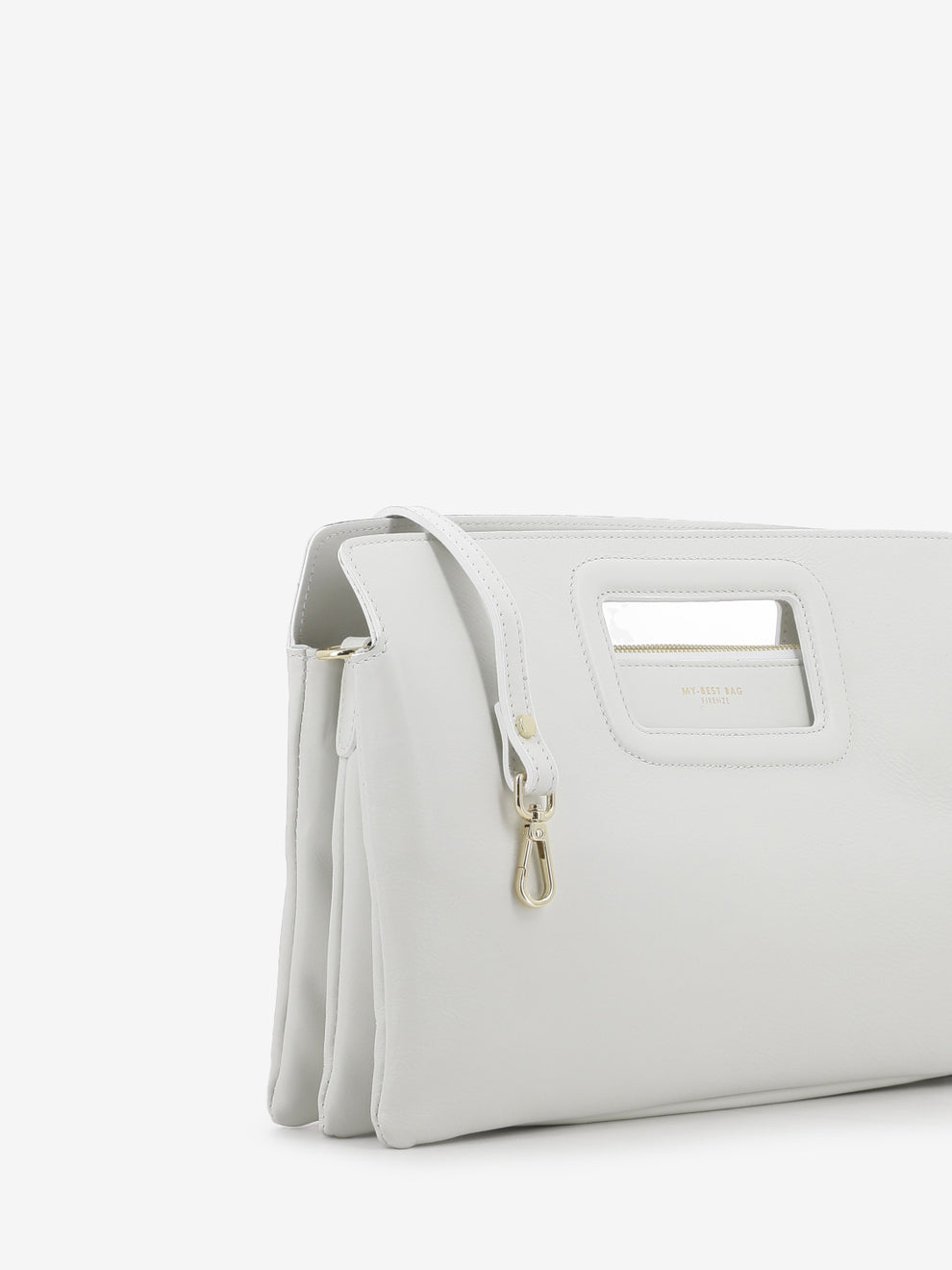 Borsa Viktoria in pelle large quarzo