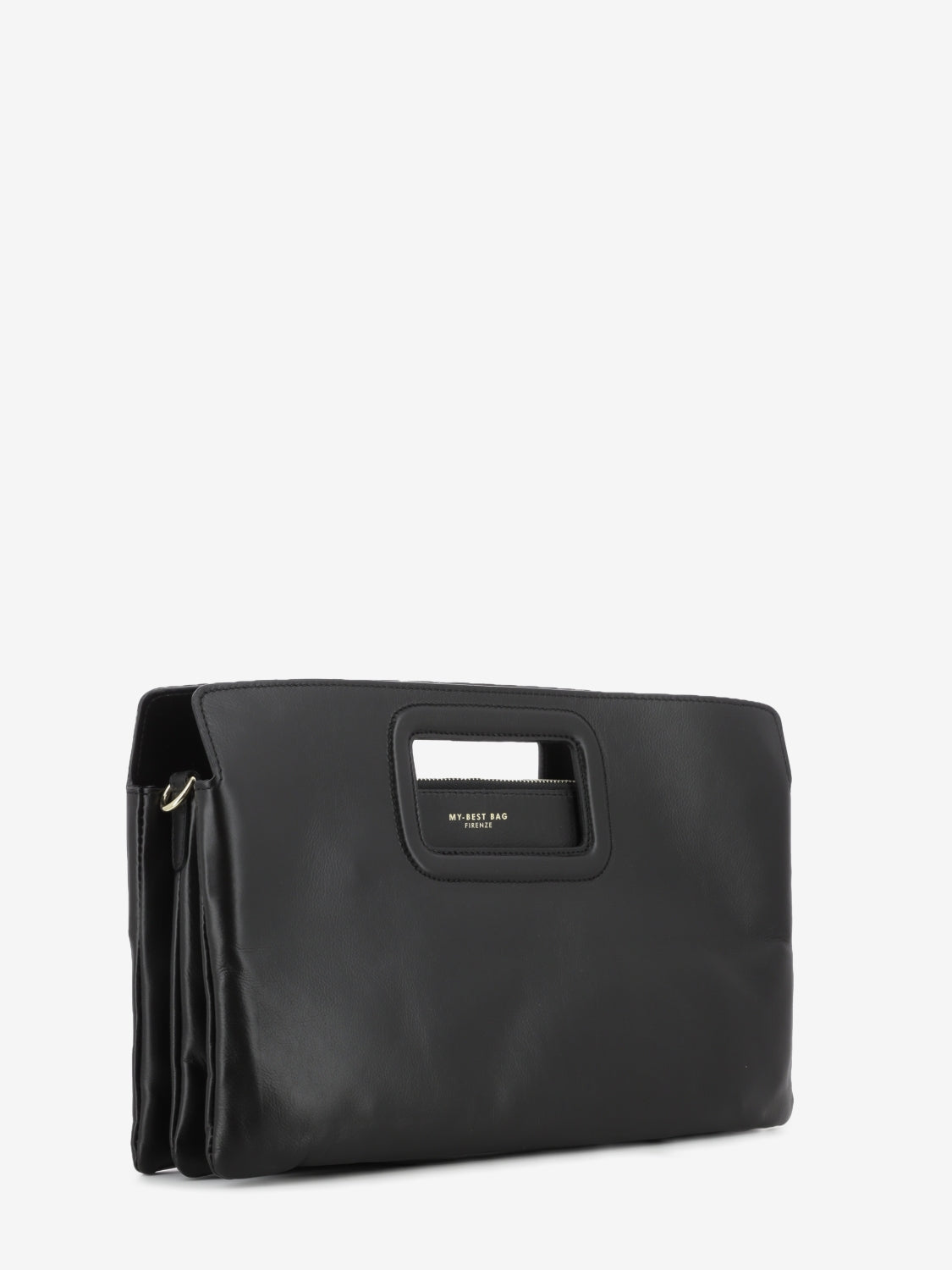 Borsa Viktoria in pelle large nera