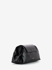 MY-BEST BAG - Maxi pochette in pelle nera