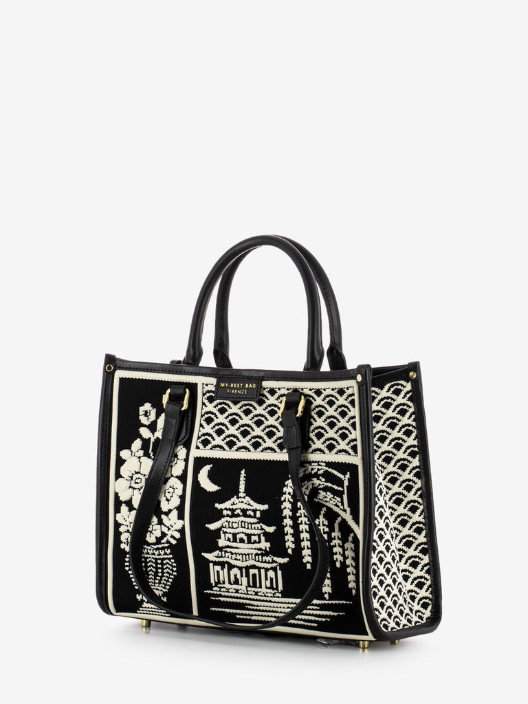 MY-BEST BAG - Borsa Atena willow black