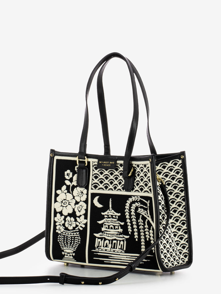 MY-BEST BAG - Borsa Atena willow black