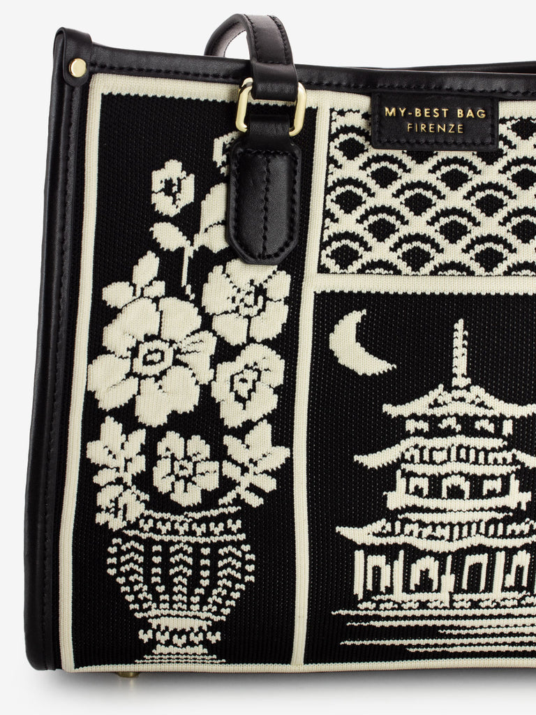 MY-BEST BAG - Borsa Atena willow black