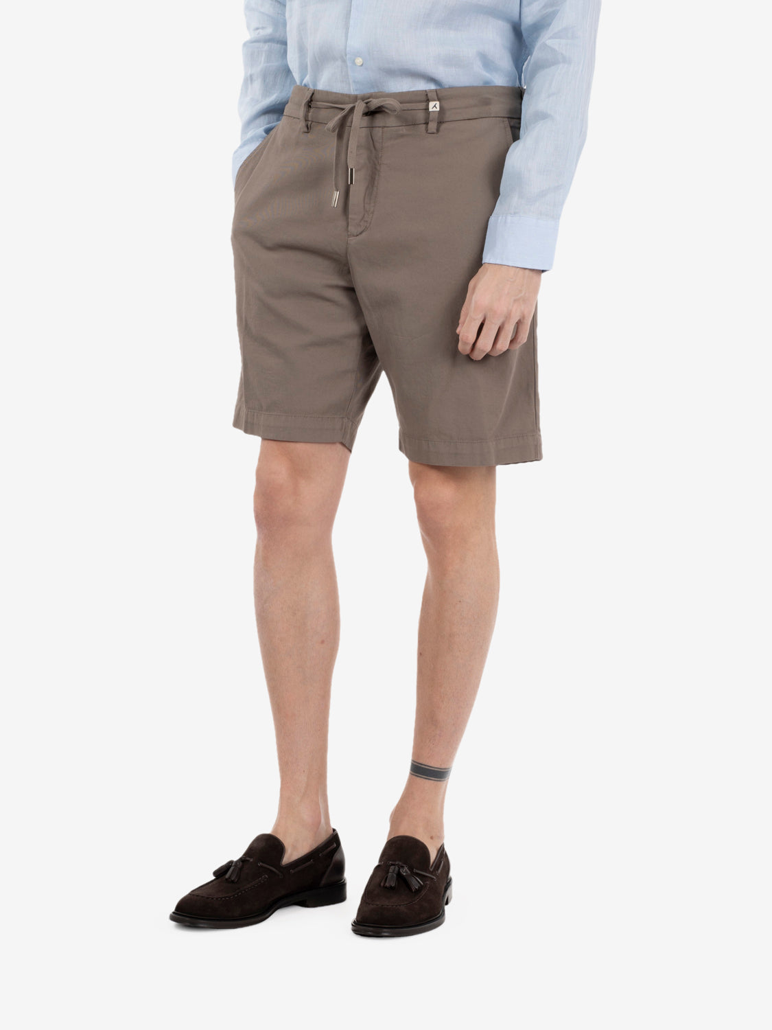 Bermuda Apollo in ice cotton tortora