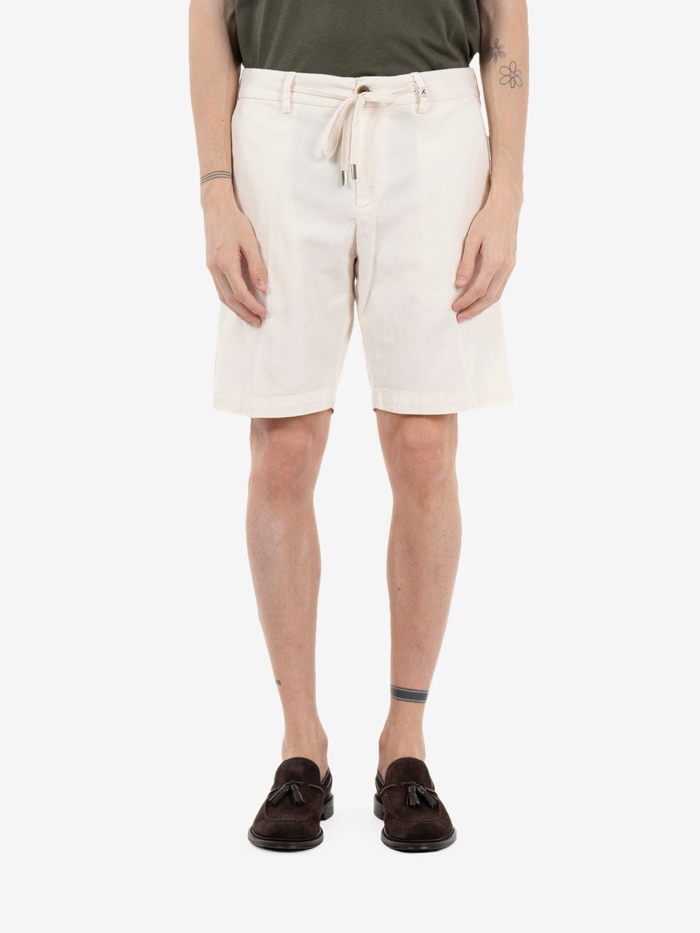 Bermuda in ice cotton off white