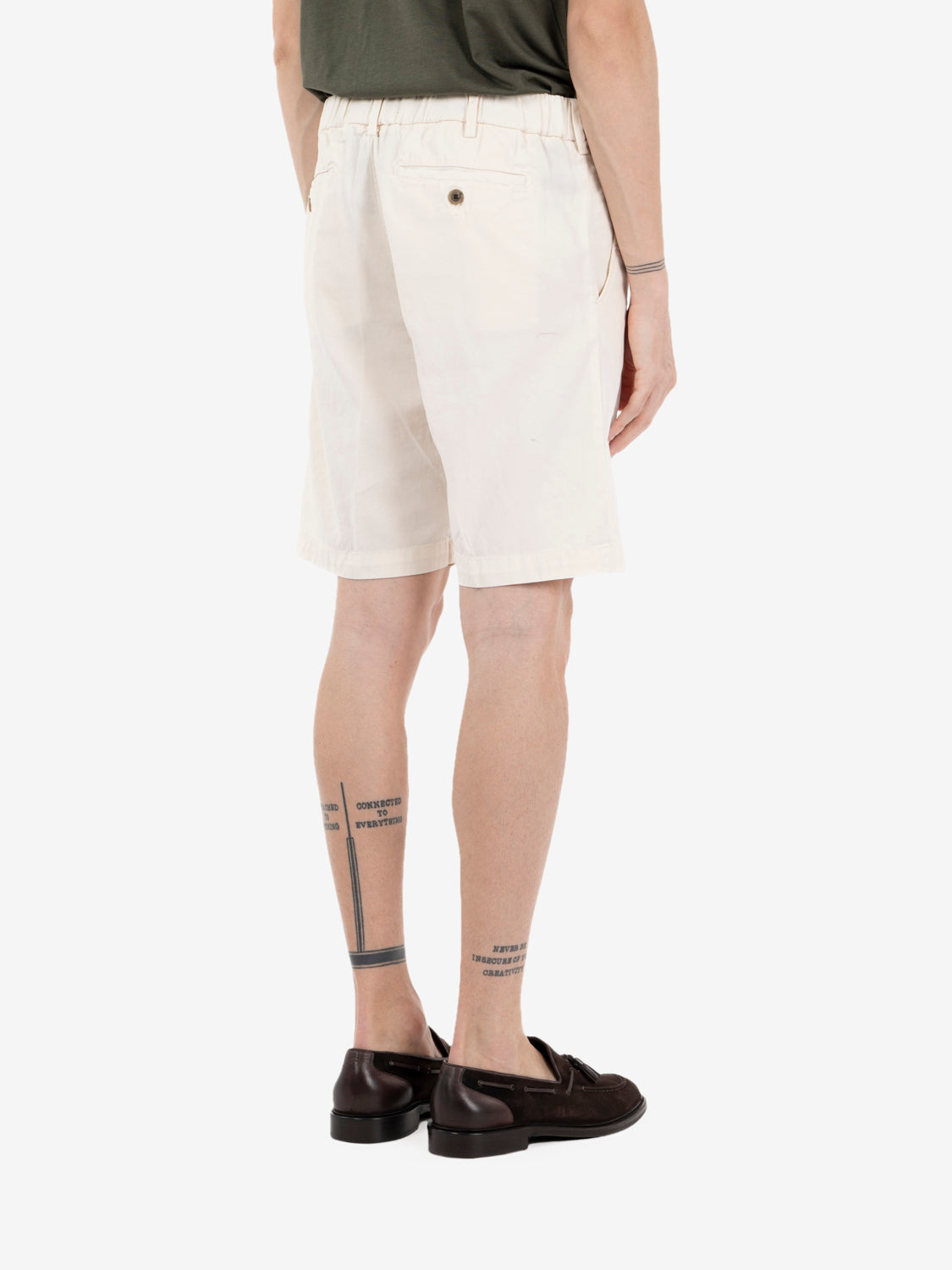 Bermuda in ice cotton off white