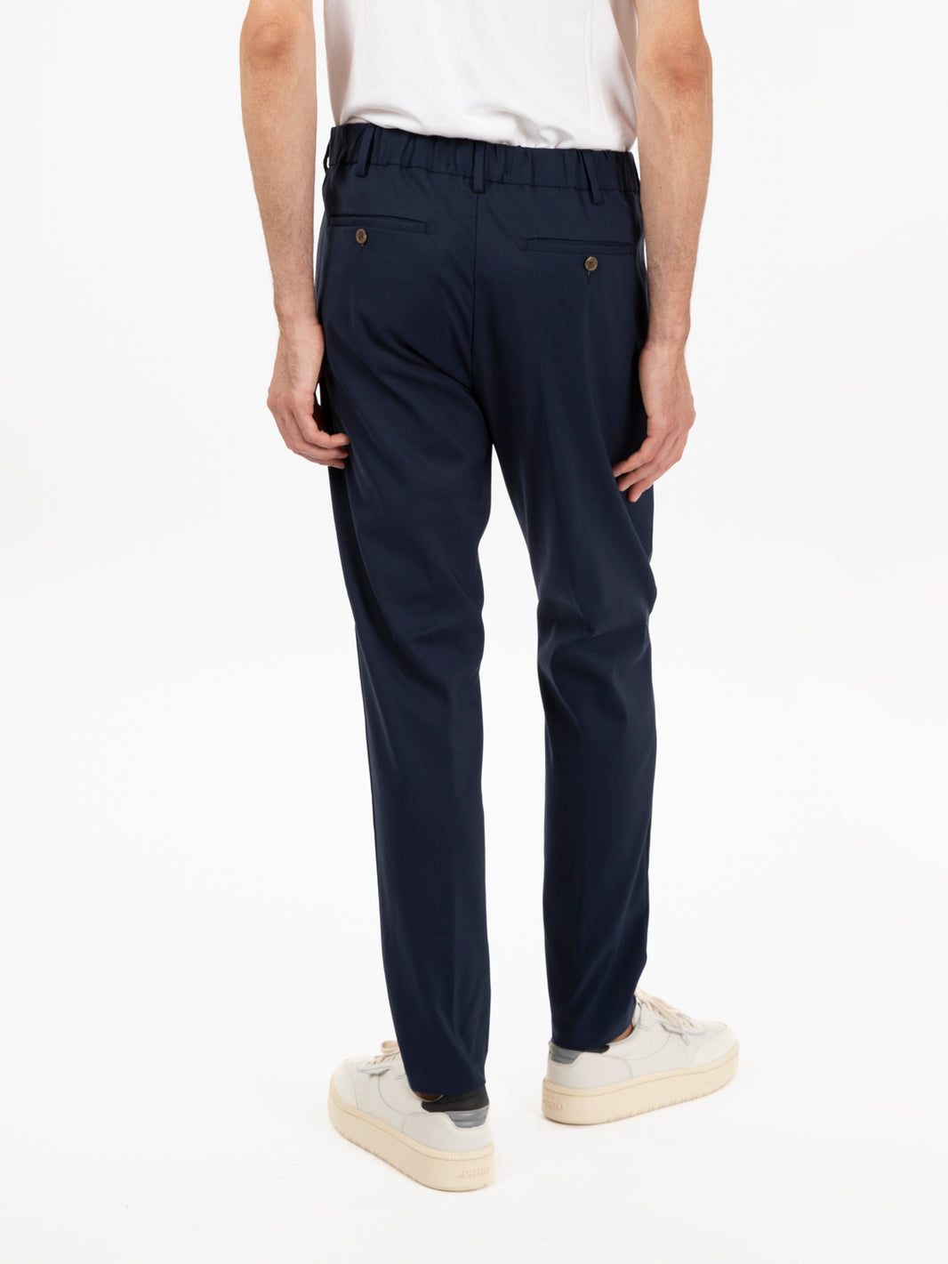 Panta laccio tecnico blu