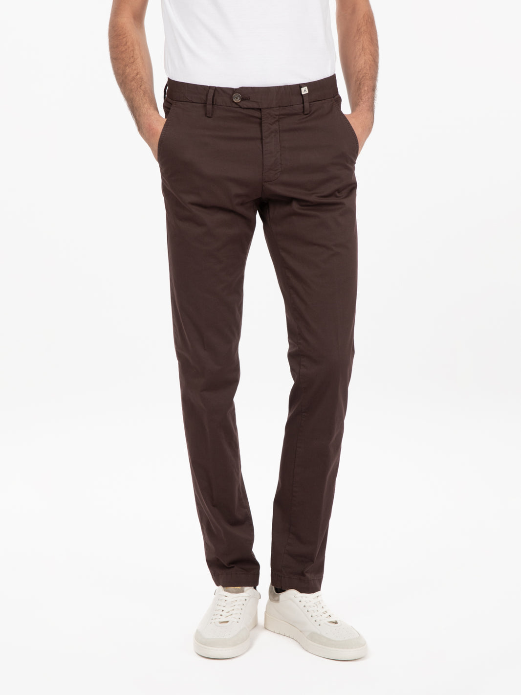 Pantalone Giove gabardine moro