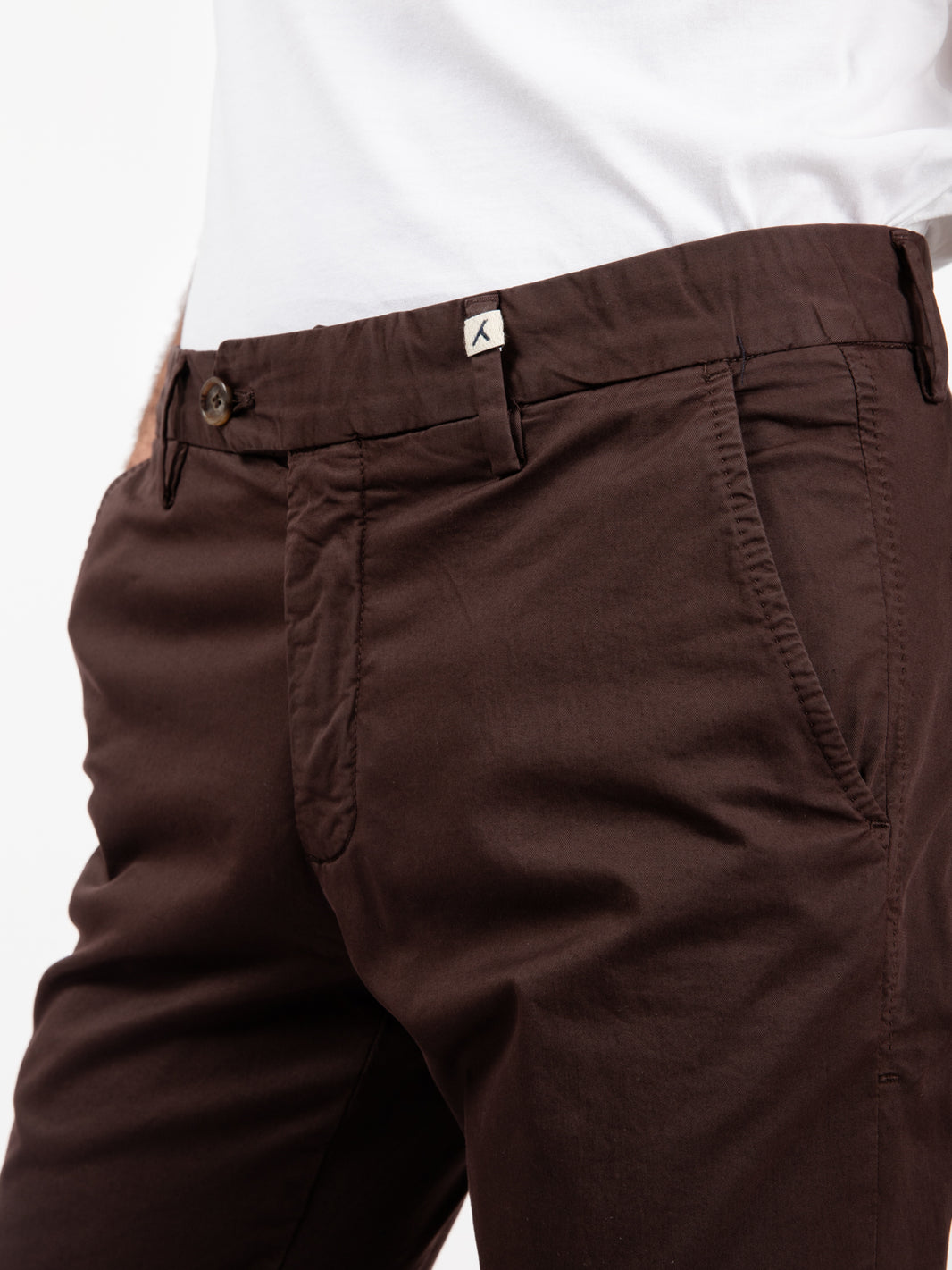 Pantalone Giove gabardine moro