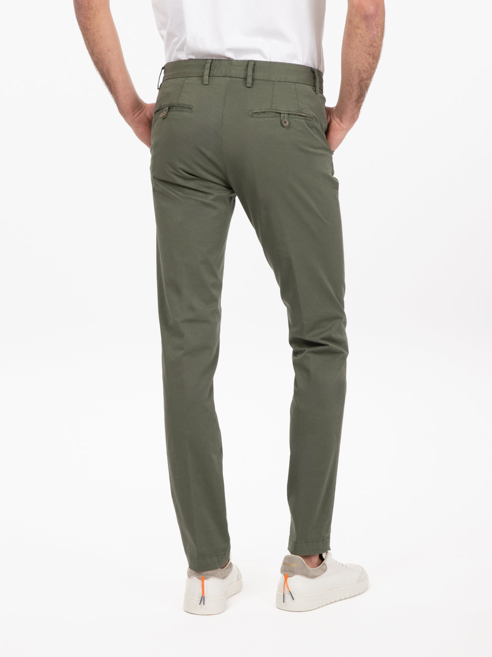 Pantalone Giove gabardine verde