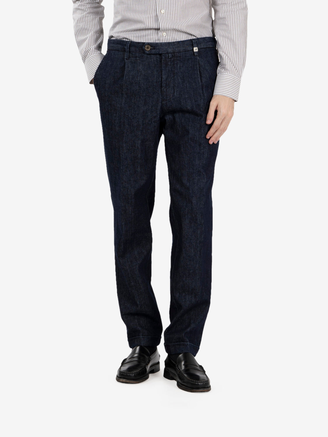 Navy blue Zeus trousers